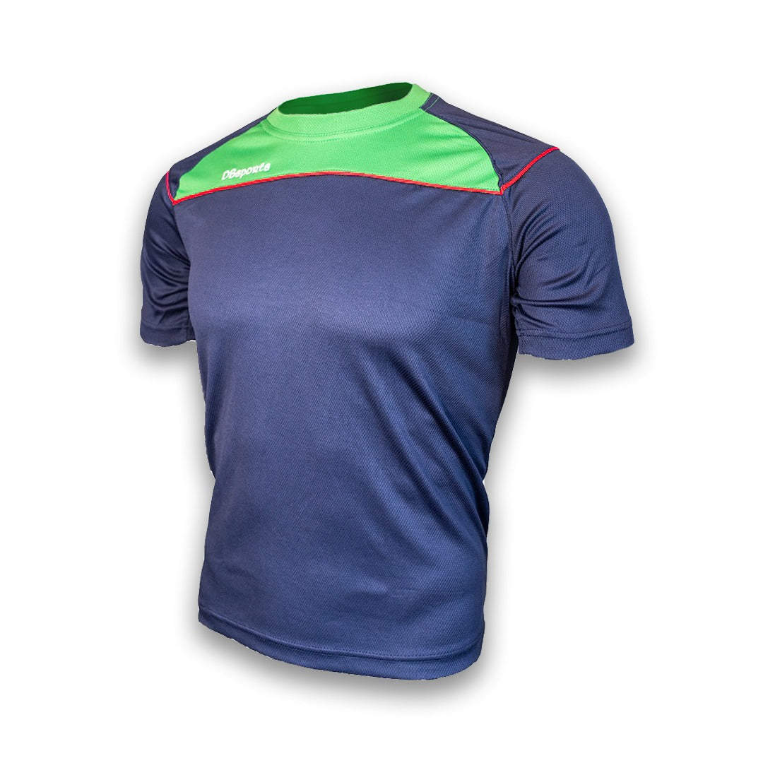 Vetus T-Shirt - Navy / Green / Red