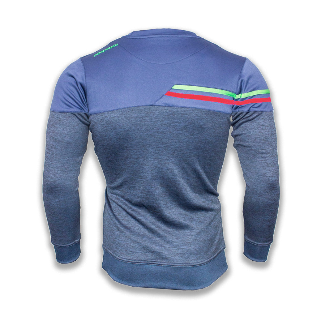 Fortis Crew Neck - Navy / Green / Red