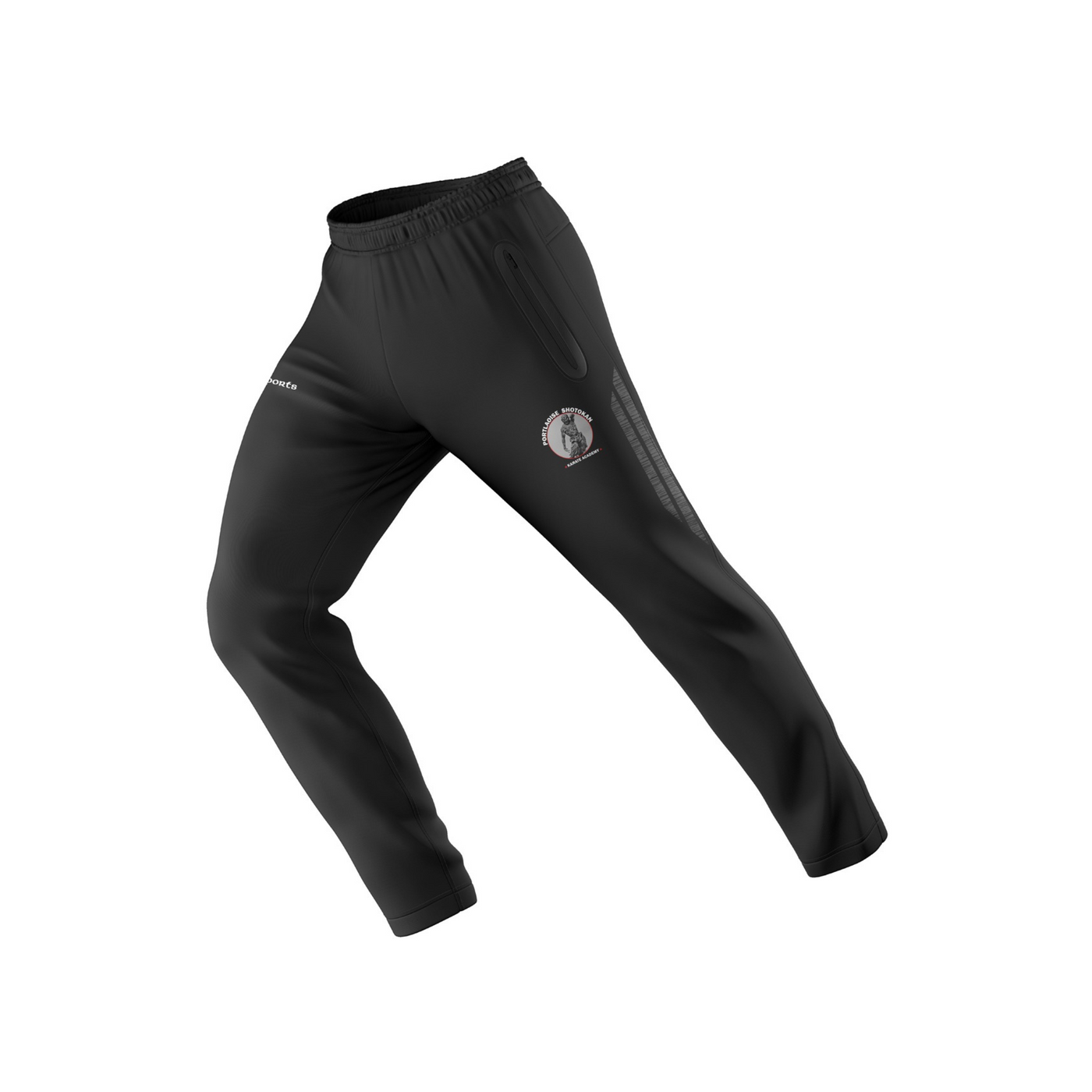 Portlaoise Shotokan Karate Academy - Skinny Bottoms Black/Charcoal