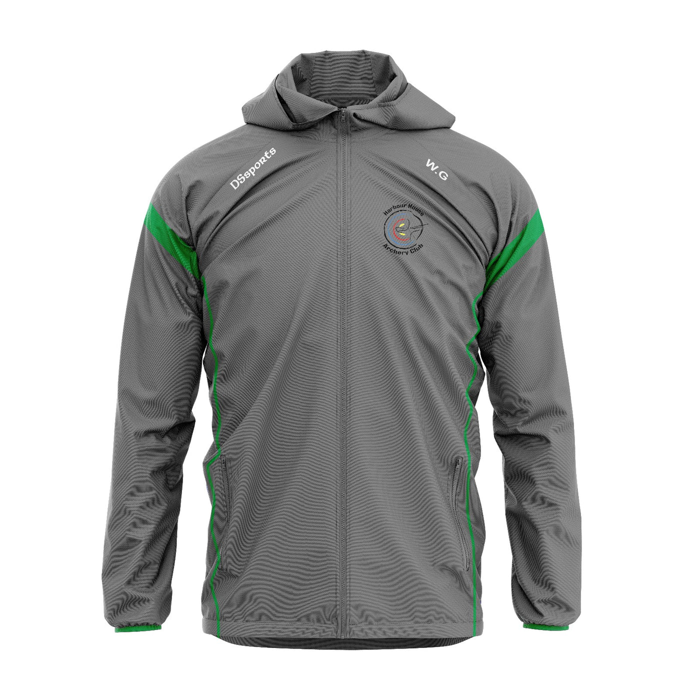 Harbour House Archery Club - Hooded Windbreaker