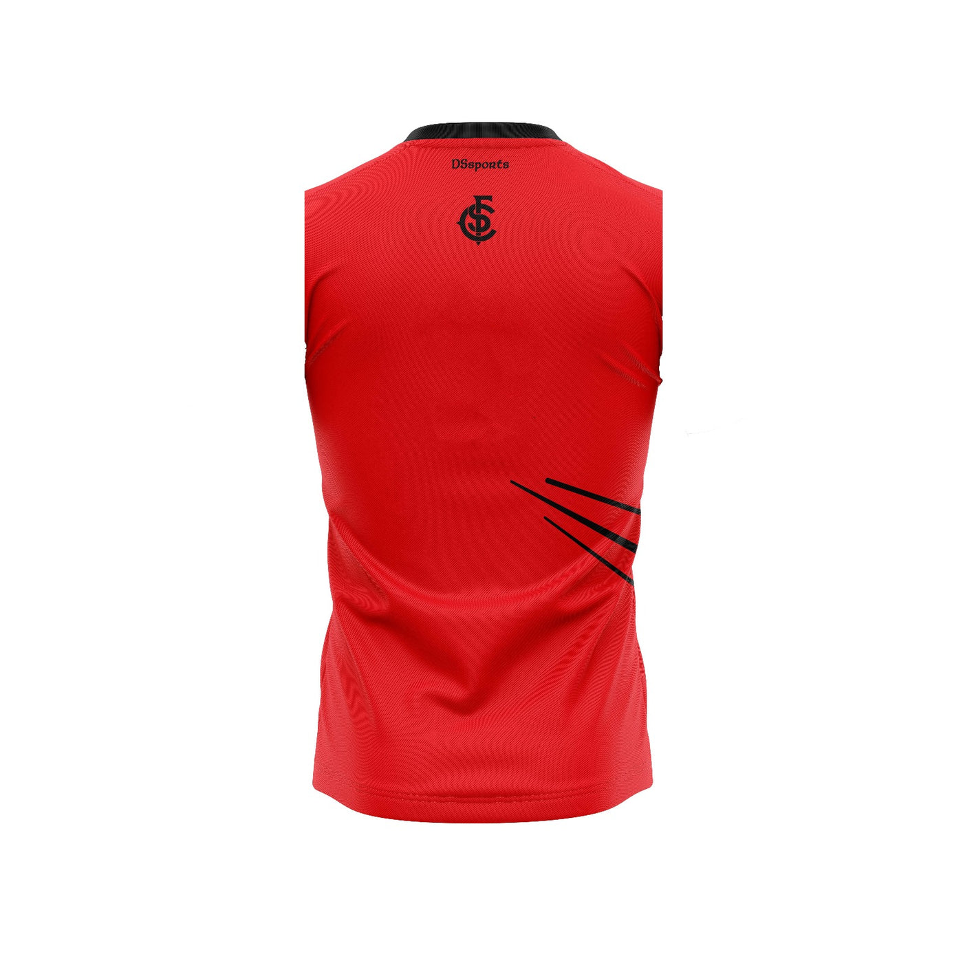 South Dublin Swans - Red & Black reversable sleeveless Jersey