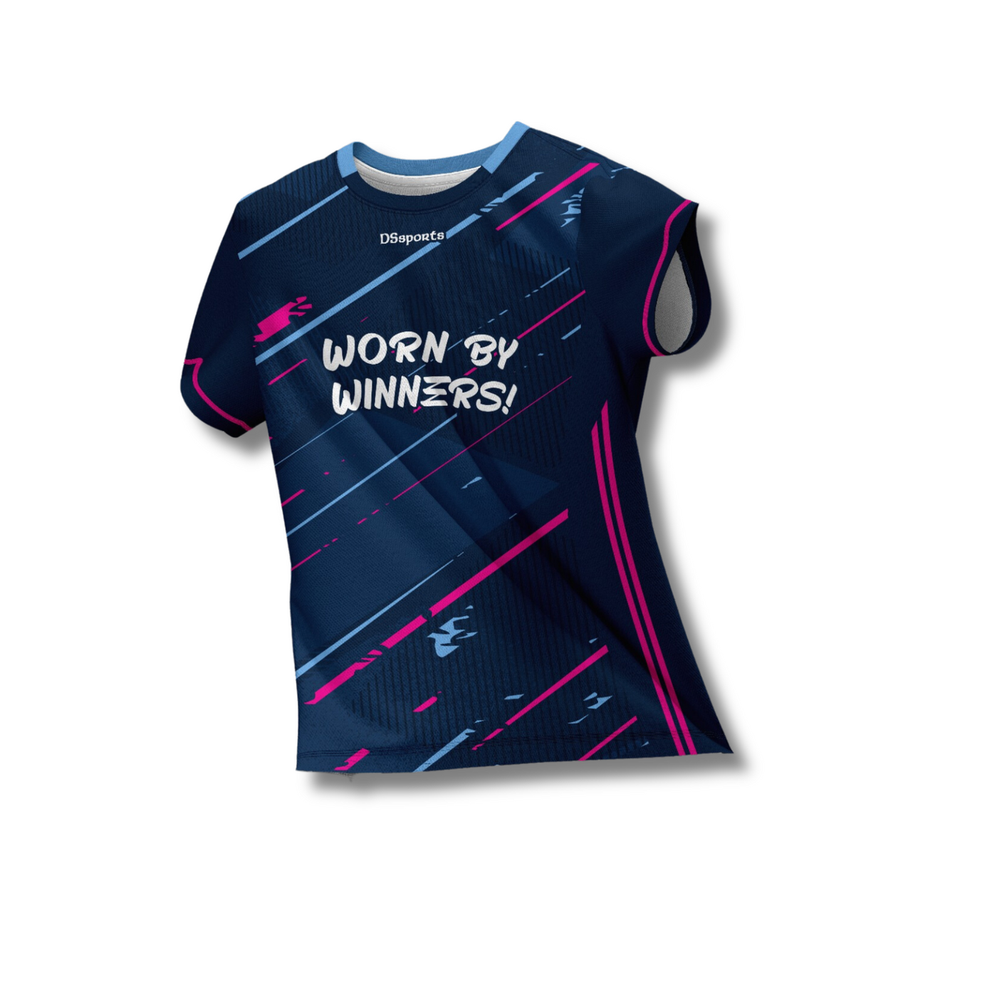 Worn by winners Jersey - Pink/Blue