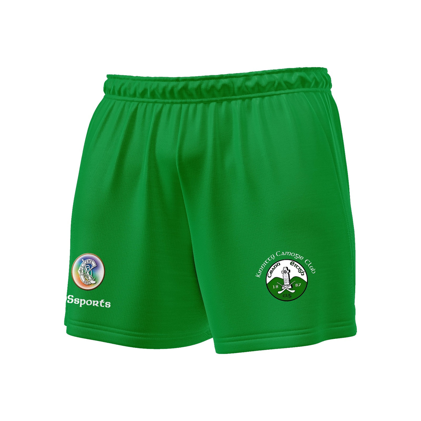 Kinnitty Camogie Club - Green Camogie shorts