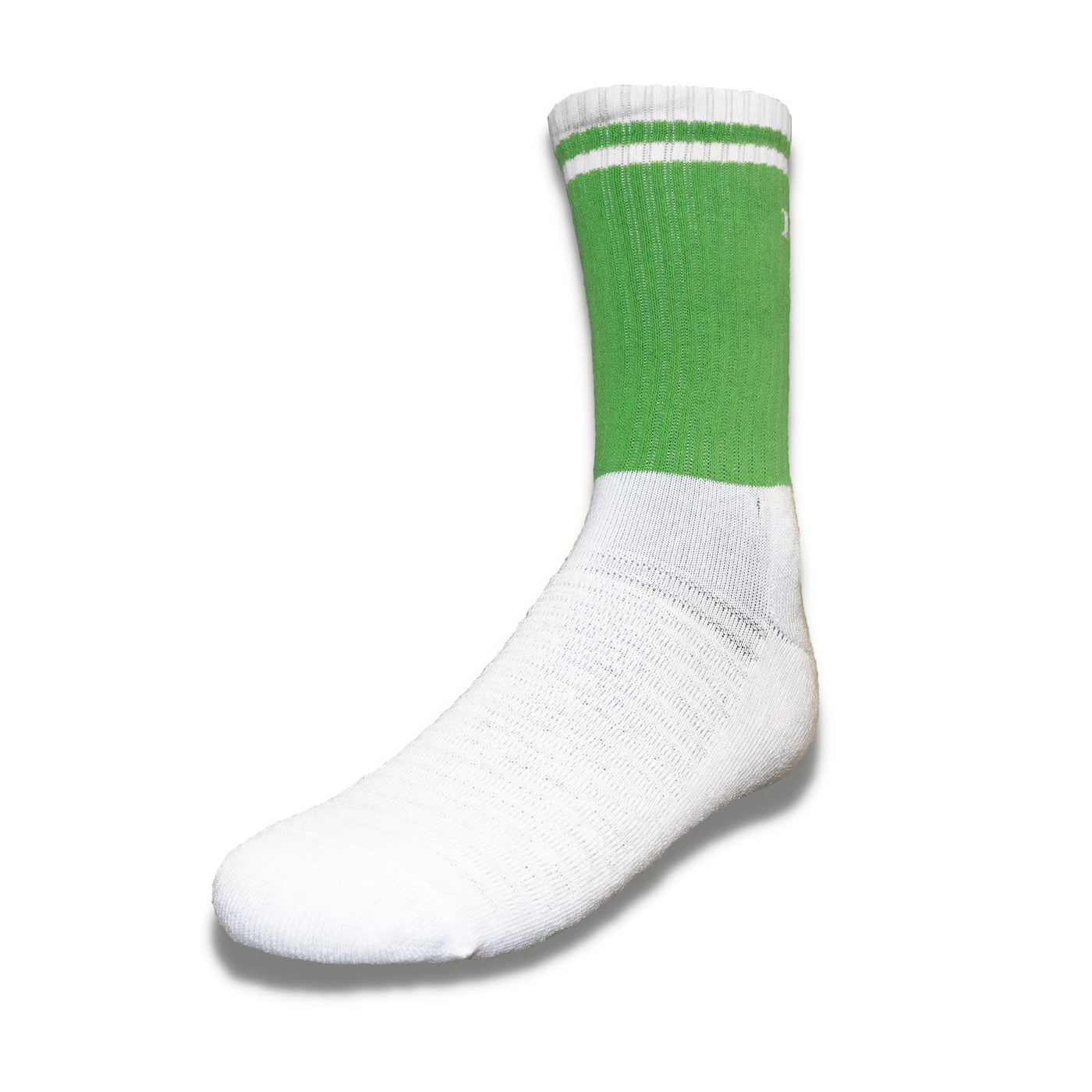 Midi Socks- Green and White