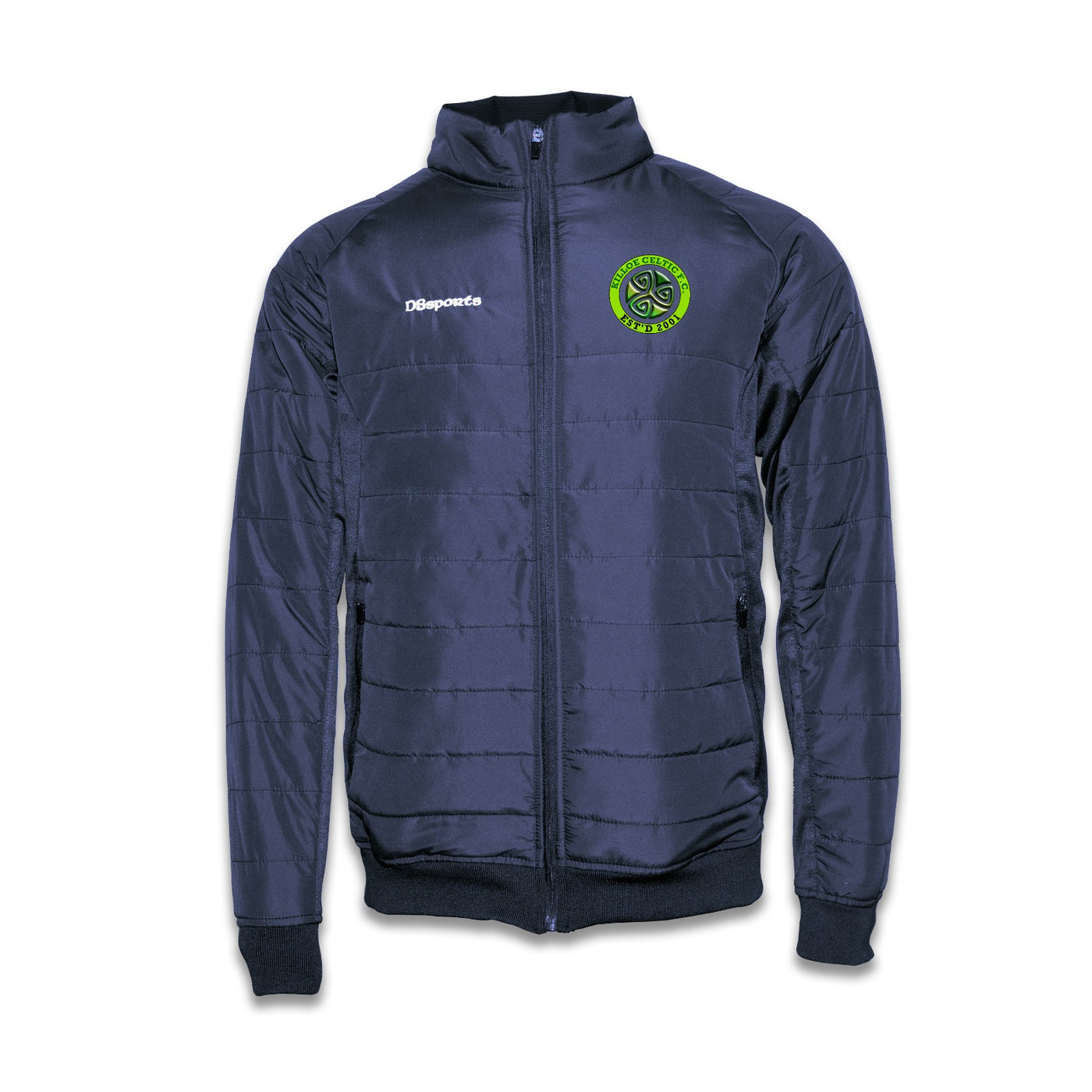 Killoe Celtic FC- The Down Navy Puffer Jacket