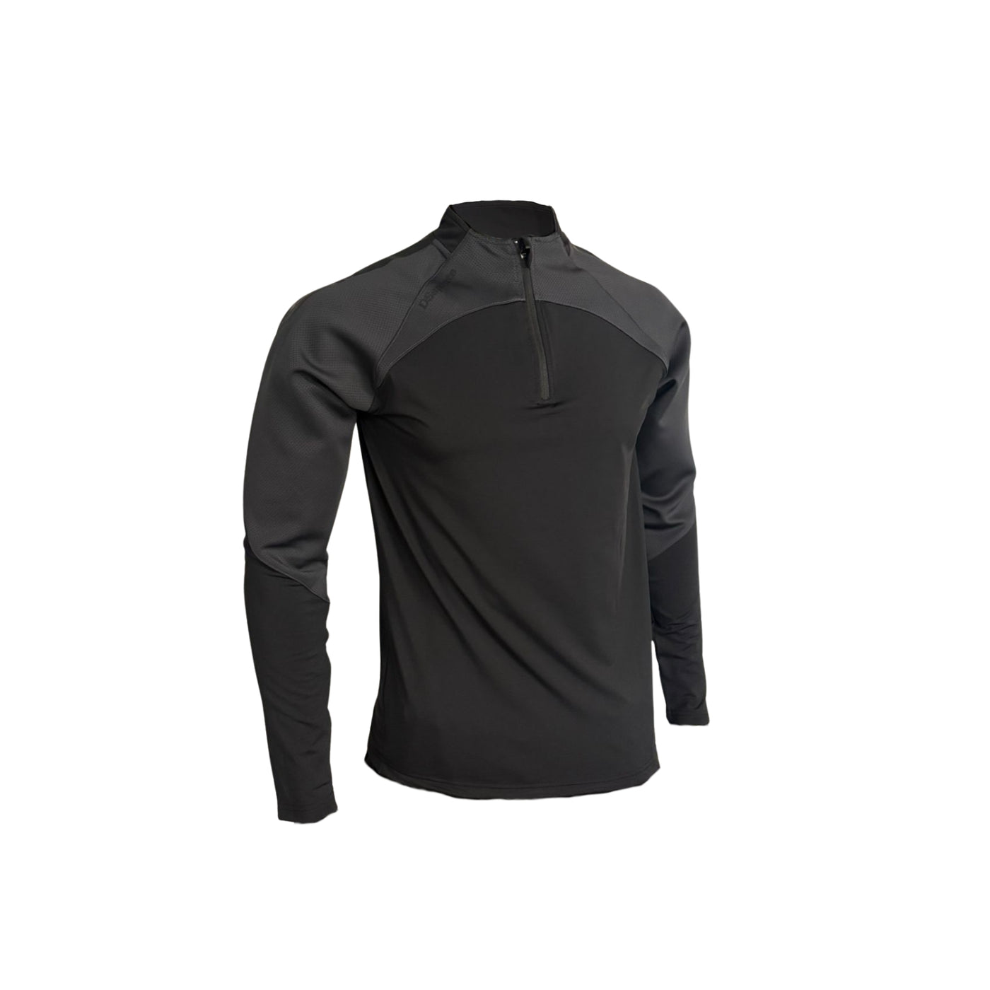 Pivot Half Zip - Black & Charcoal