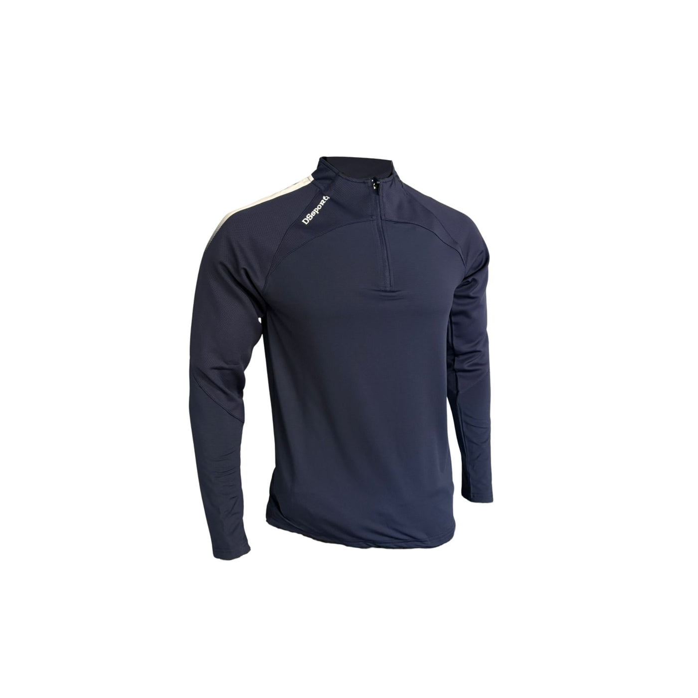 Pivot Halfzip - Navy & White