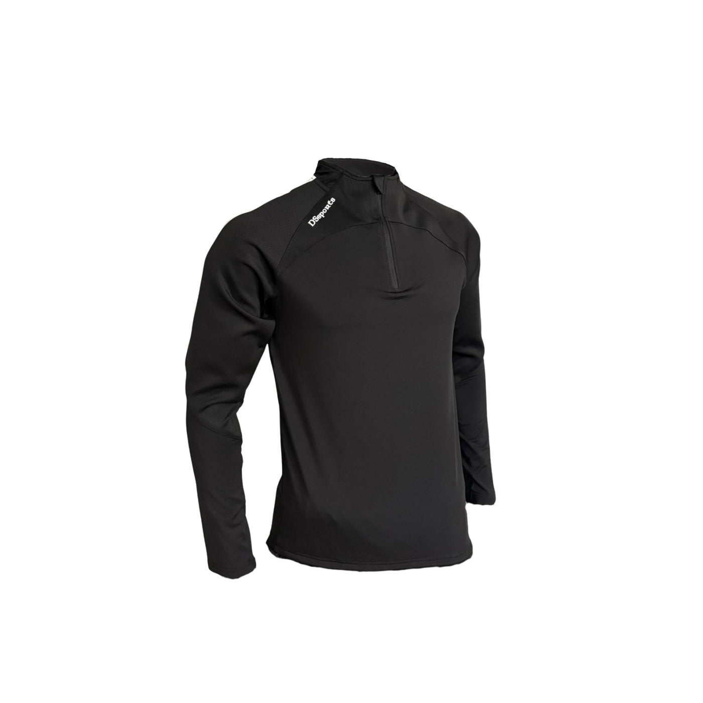 Pivot Half Zip - Black & White