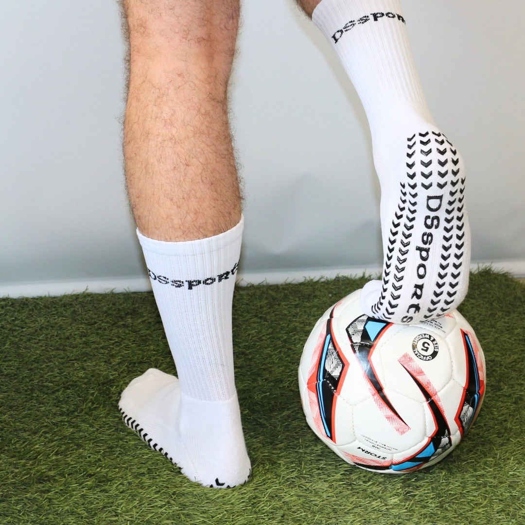 Grip Socks White DSsports