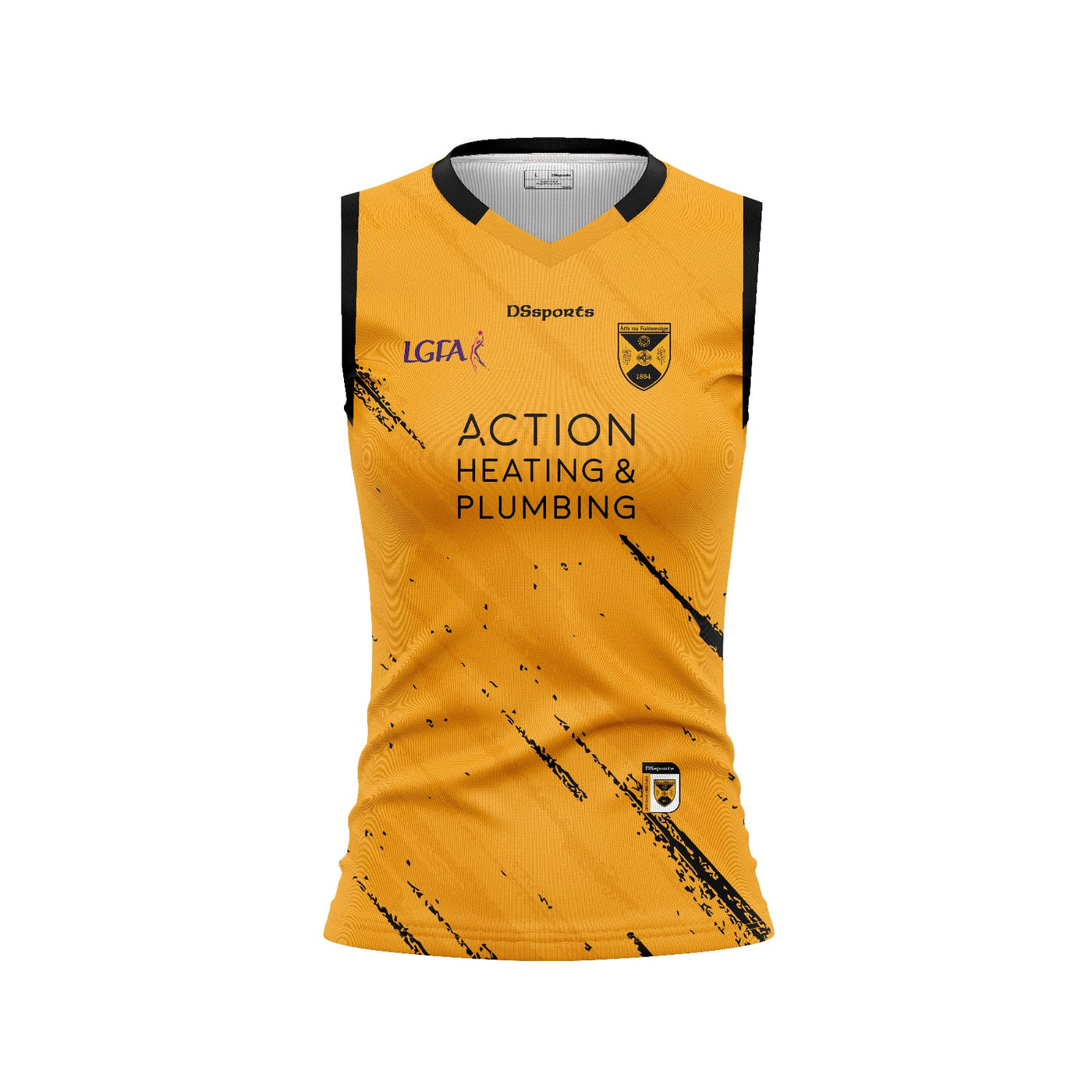 Ashford GAA - Ladies yellow sleeveless