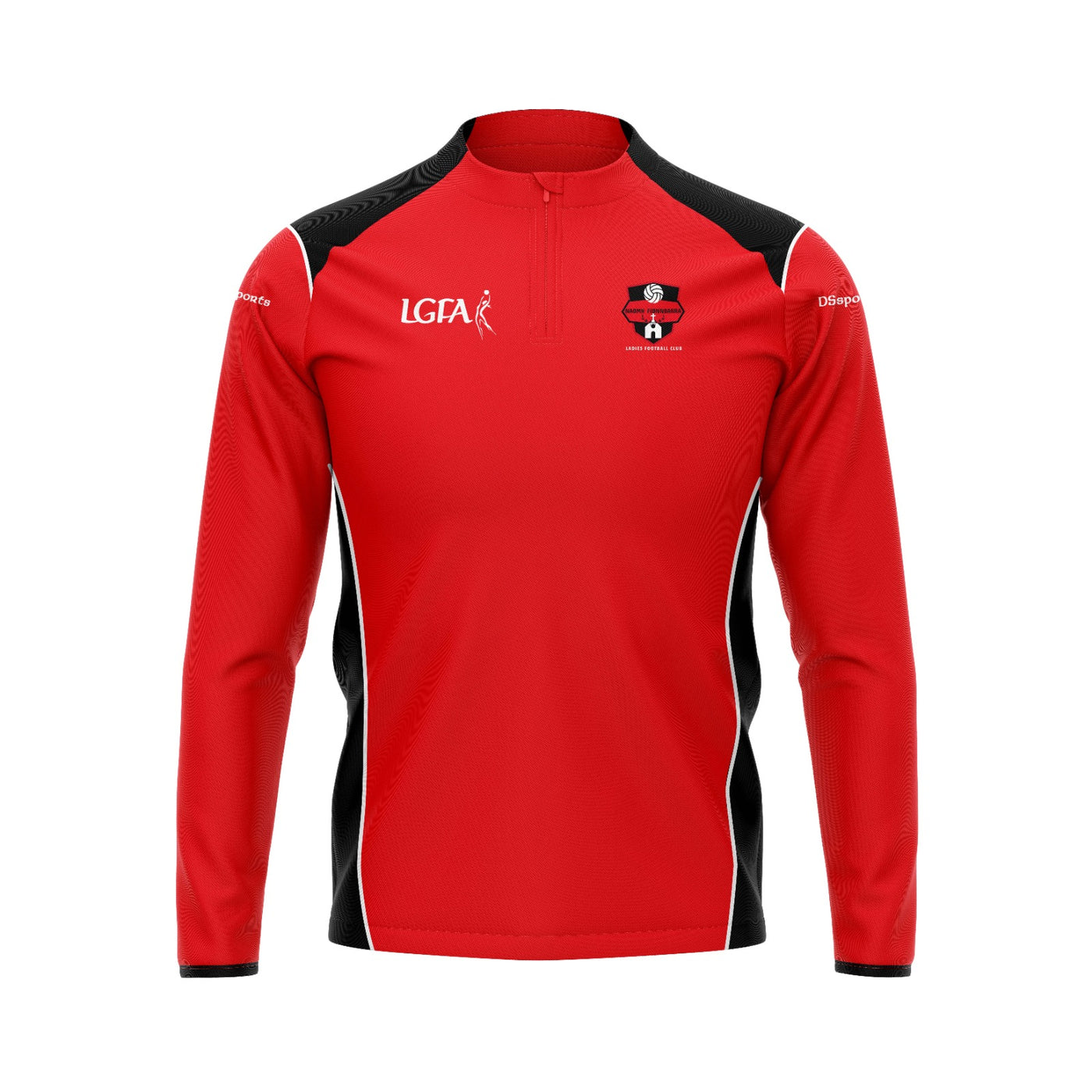 Naomh fionnbarra - Red half zip