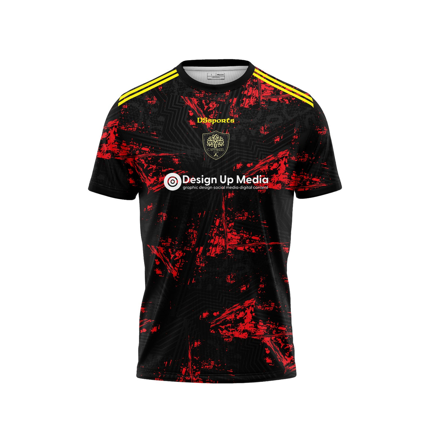 Cappakeel FC - Red & Black Training Jersey