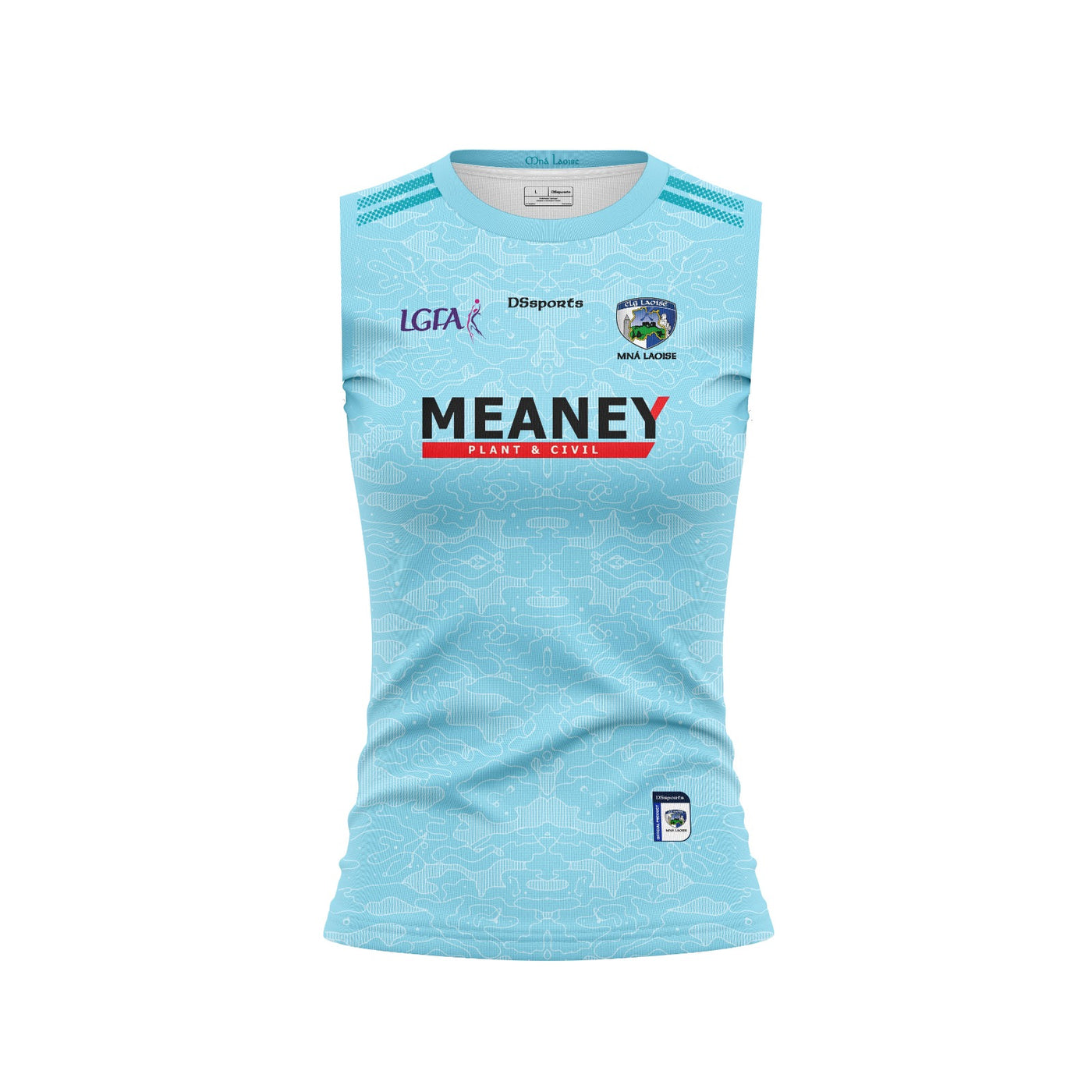 Laois LGFA - Blue Sleeveless training jersey