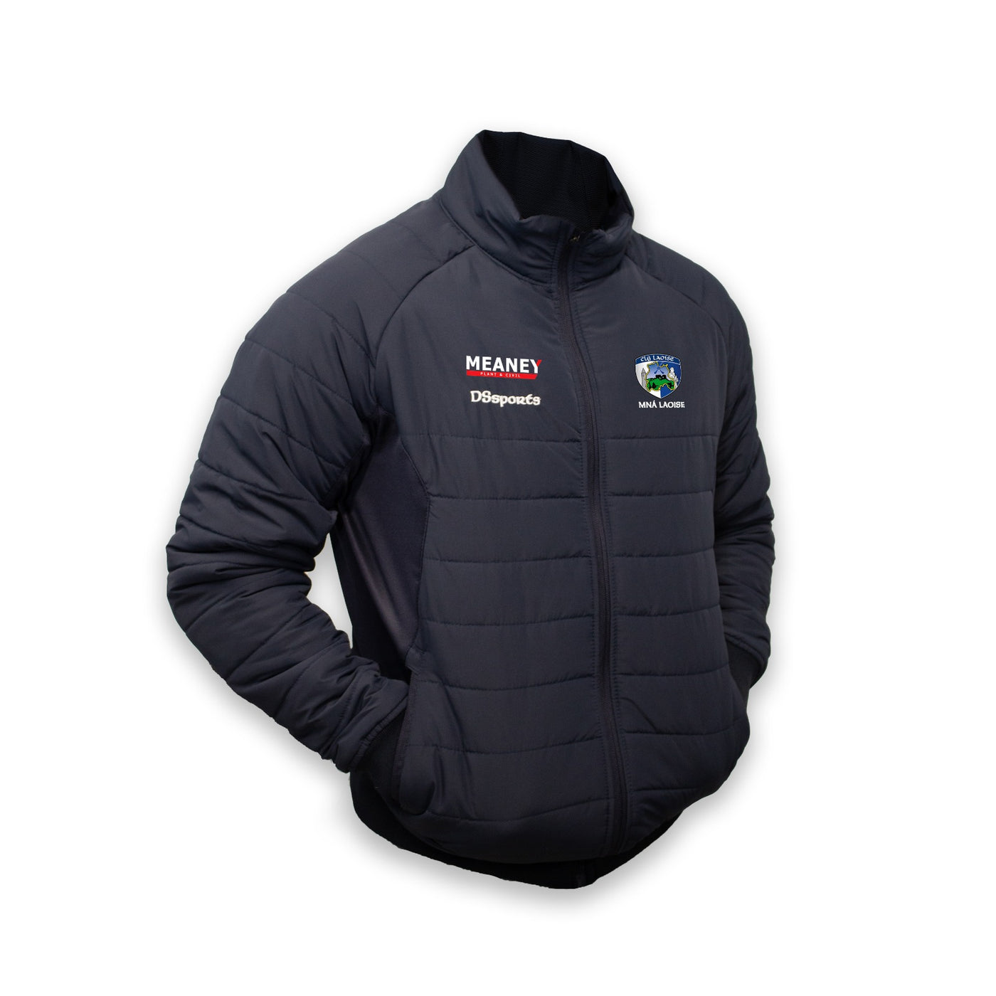 Laois LGFA - Navy Puffer Jacket