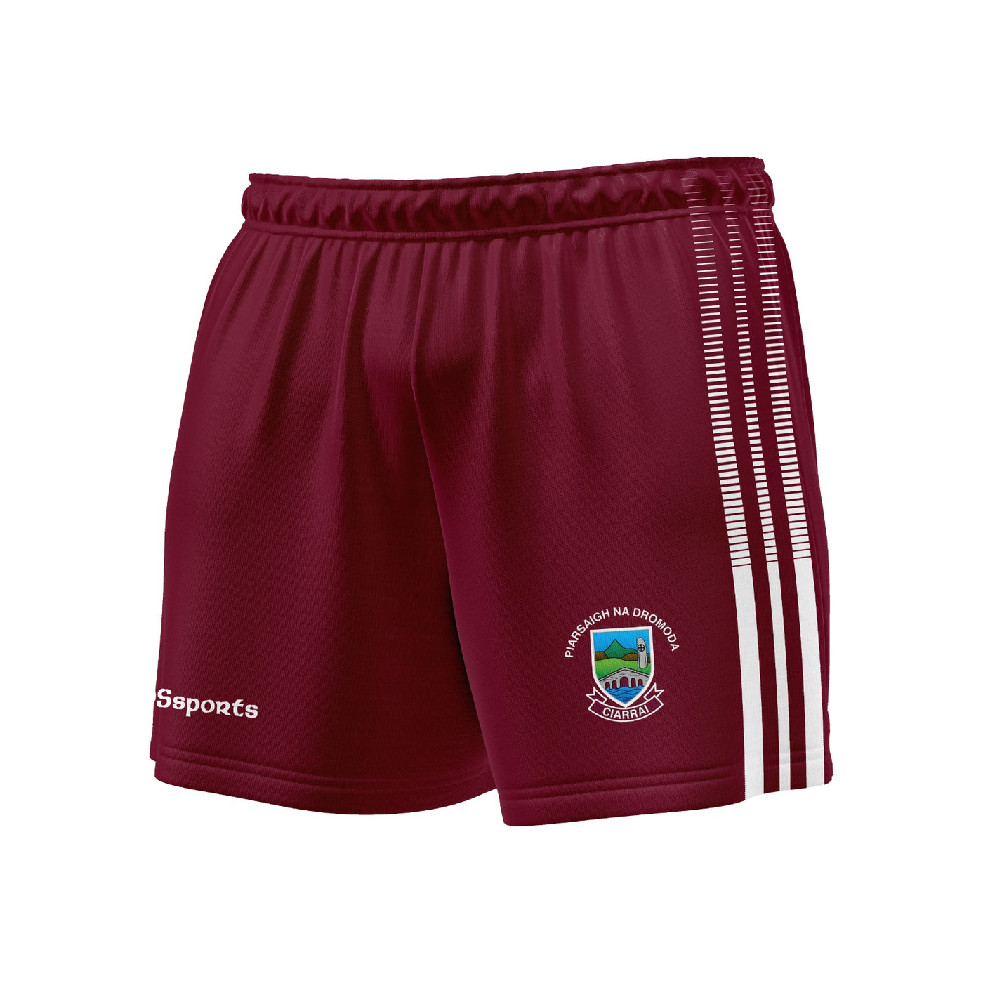 Piarsaigh na Dromoda - Maroon shorts