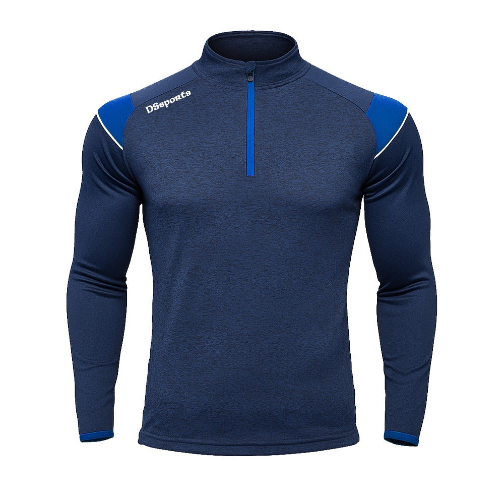 Challenger Performance Half Zip - Navy / Blue / White
