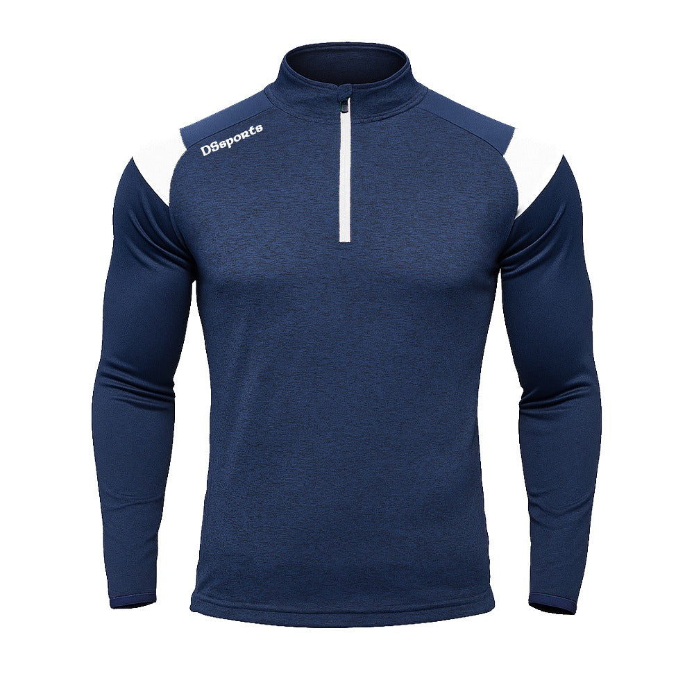 Challenger Performance Half Zip - Navy / White
