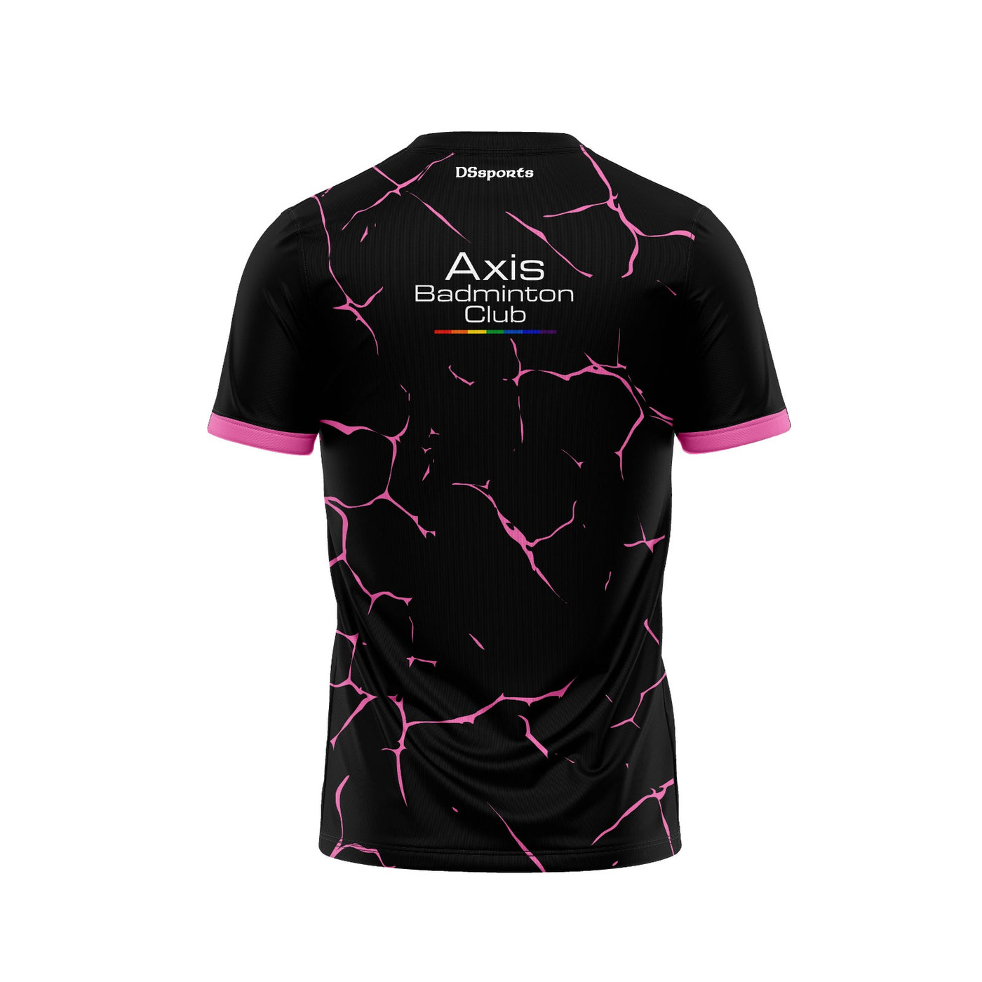 Axis Badminton Club - Mens black training jersey
