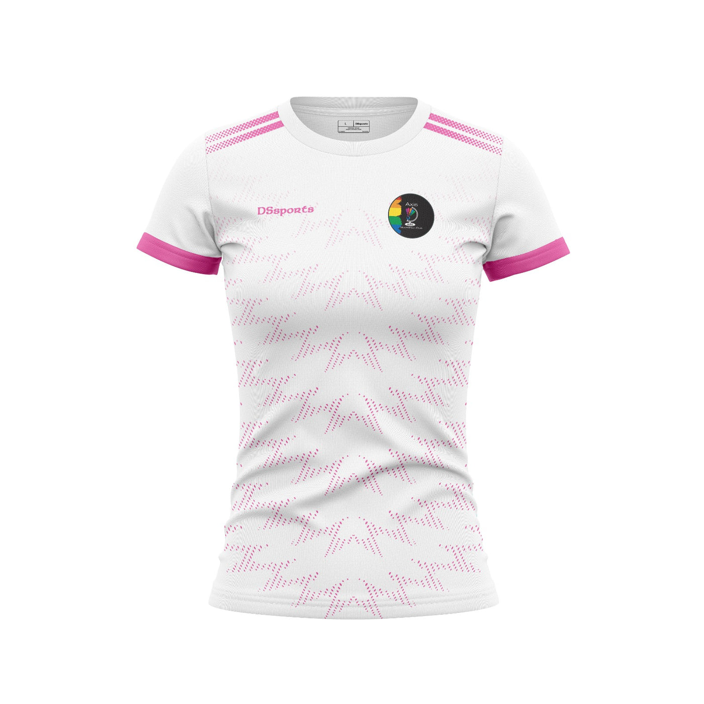 Axis Badminton Club - Ladies white training jersey