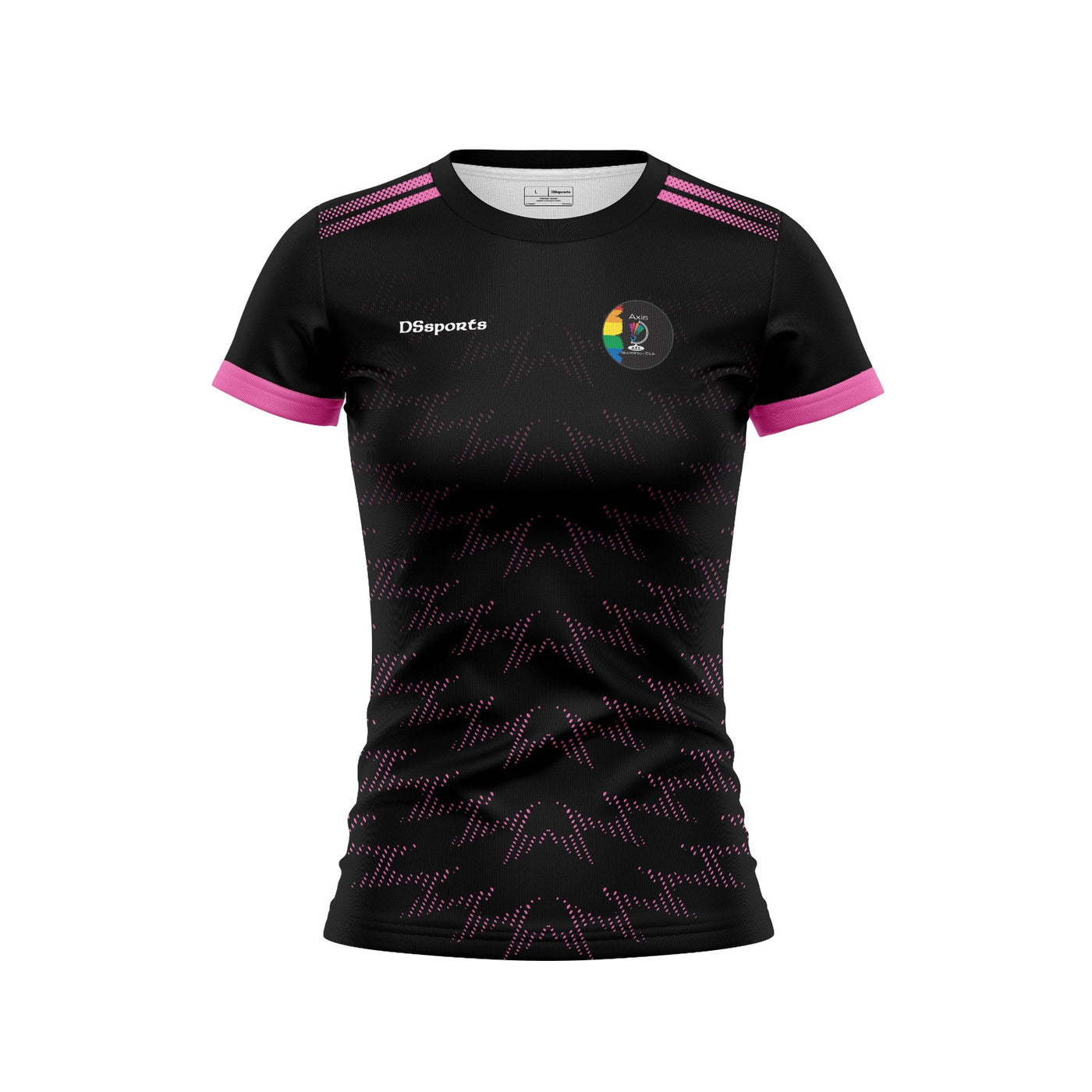 Axis Badminton Club - Ladies black training jersey