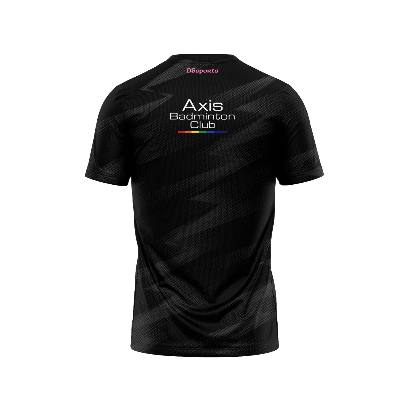 Axis Badminton Club - Mens black alternate training jersey