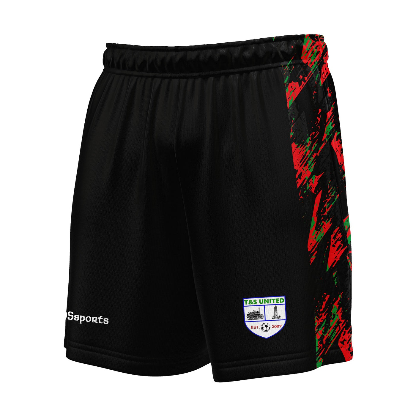 T&S United - Black shorts