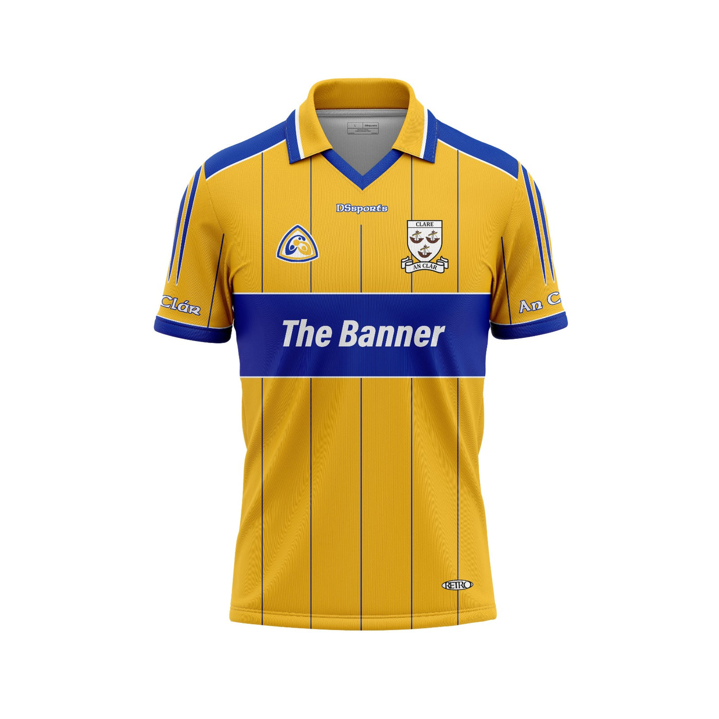 Retro GAA jersey - Clare