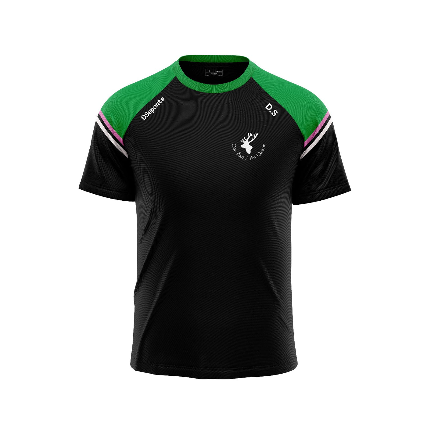 Donard Glen GAA - T-Shirt (Black/Pink)