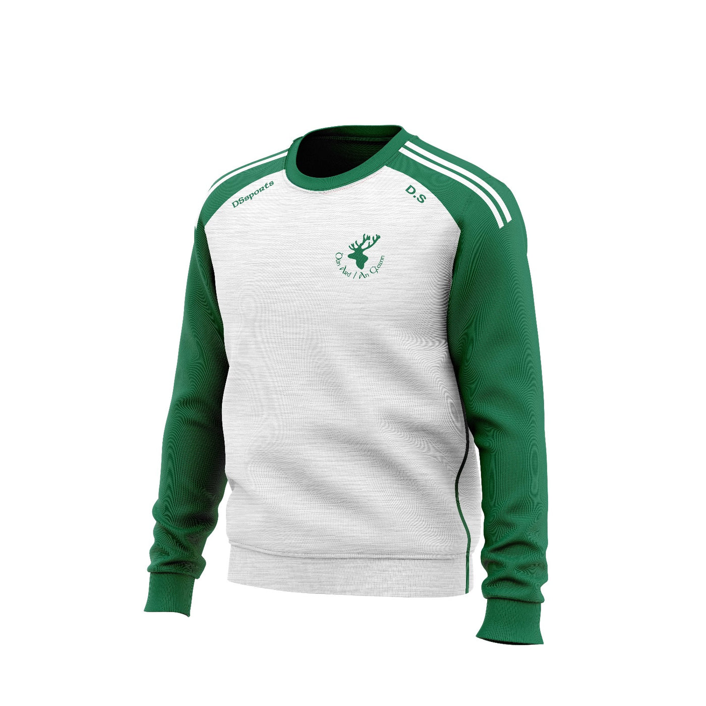 Donard Glen GAA - Crew Neck (White Melange)