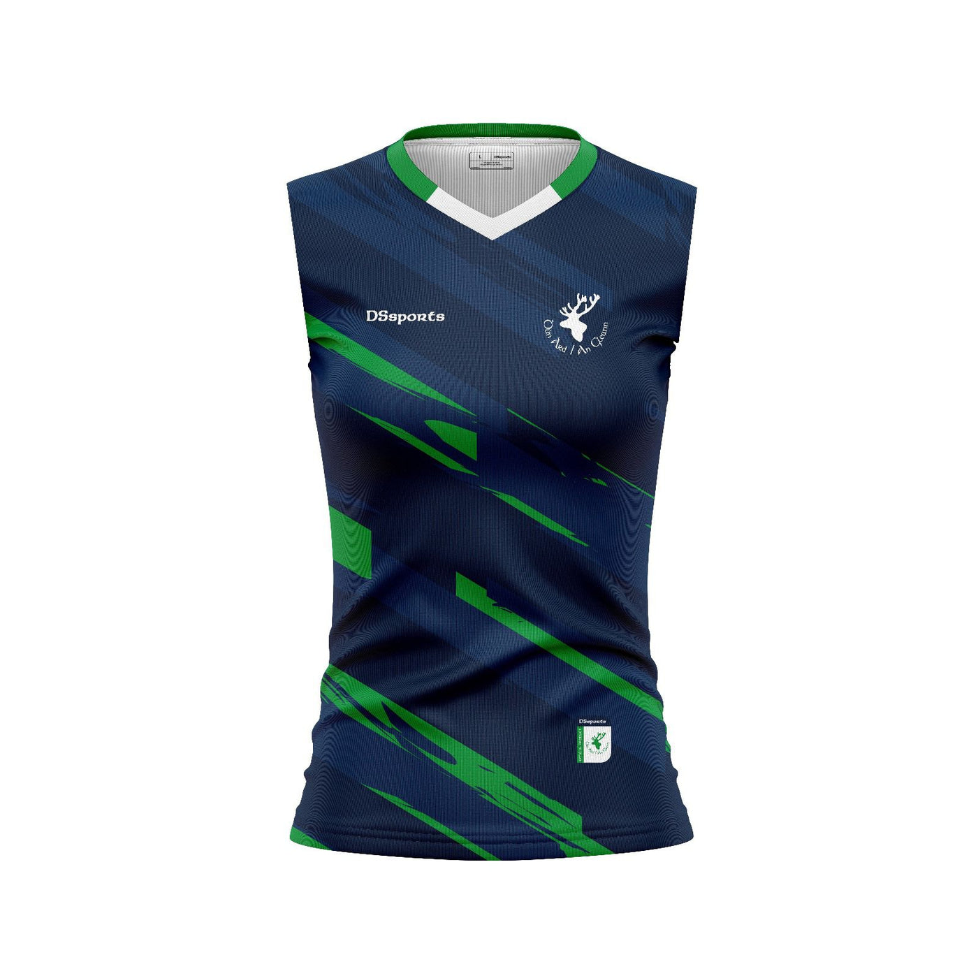 Donard Glen GAA -  Ladies Navy Sleeveless Training Jersey