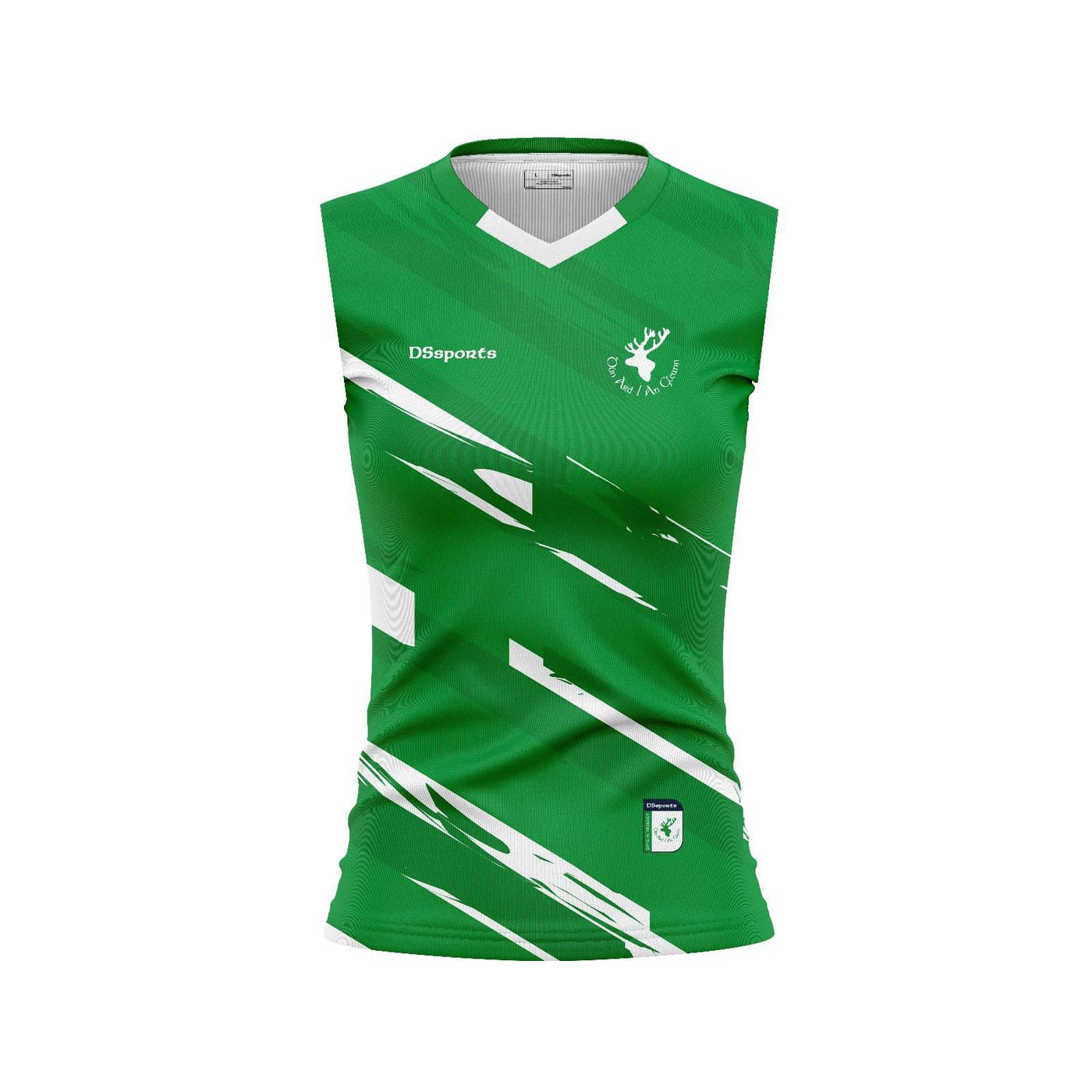 Donard Glen GAA -  Ladies Green sleeveless Training Jersey