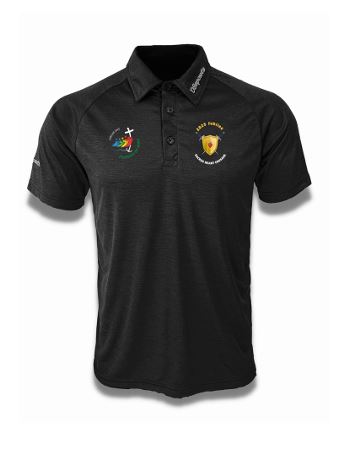 Jubilee Sacred Heart Crusade - Black Polo