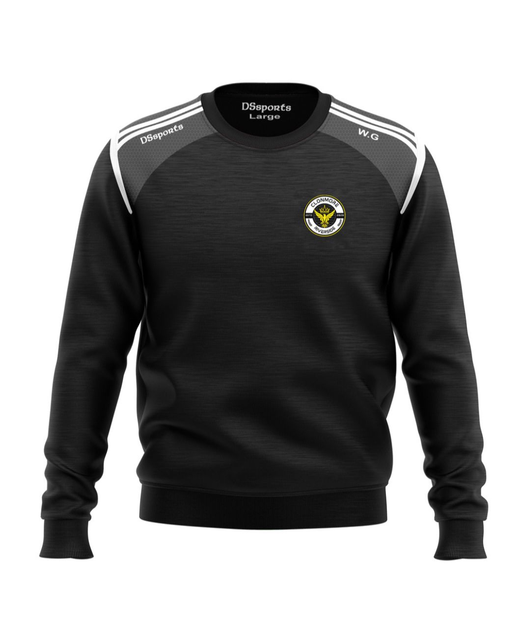 Clonmore Riverside - Strike Crew Neck | Custom Teamwear Ireland | DS ...