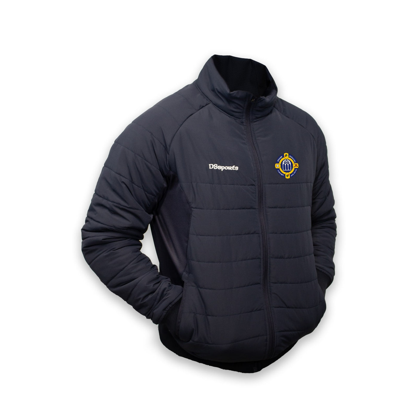 Clough ballacolla Camogie- Navy Puffer Jacket