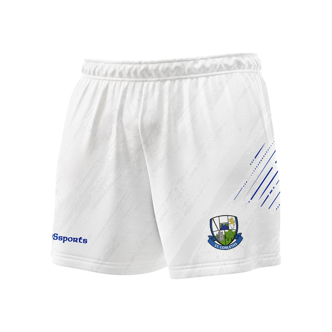 St.Conleths - White Surge Shorts