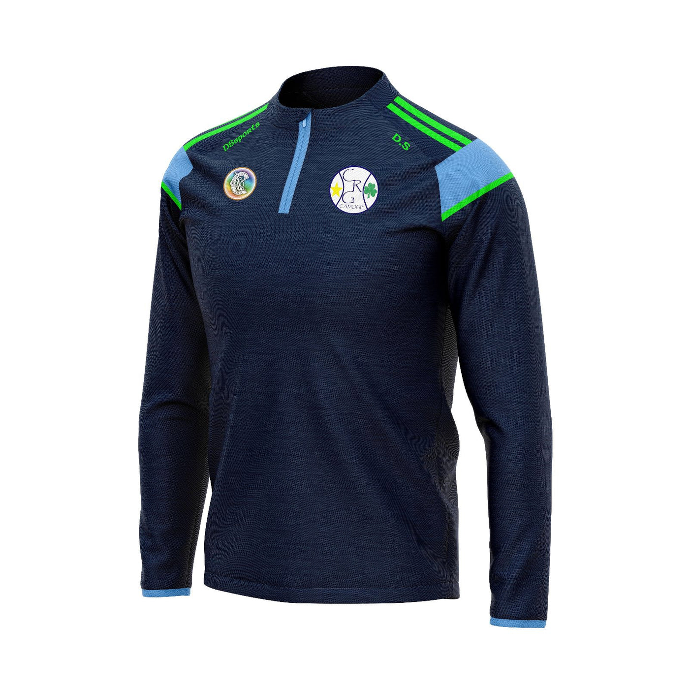 CRG Camogie - Navy Half zip