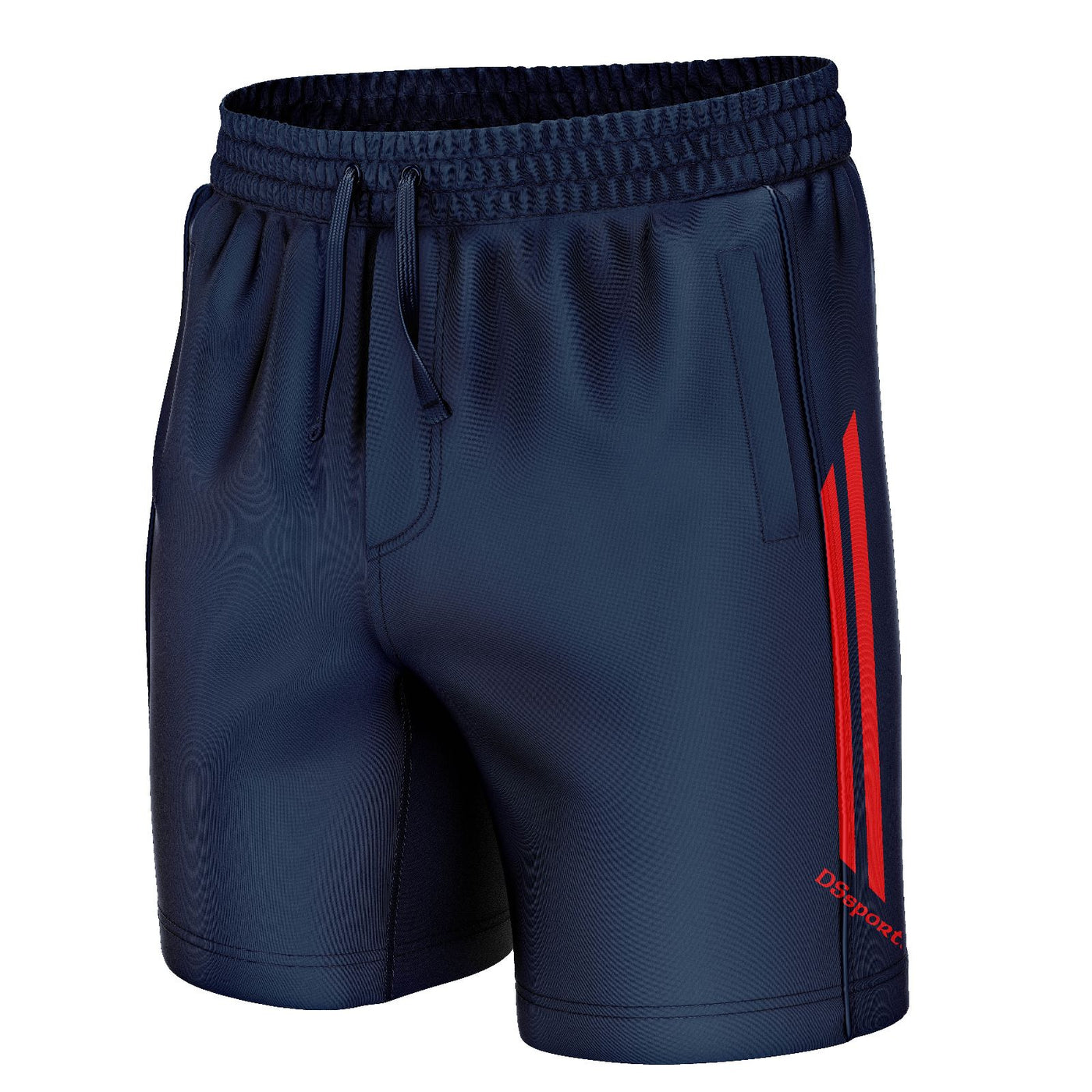 Leisure Shorts- Navy and Red