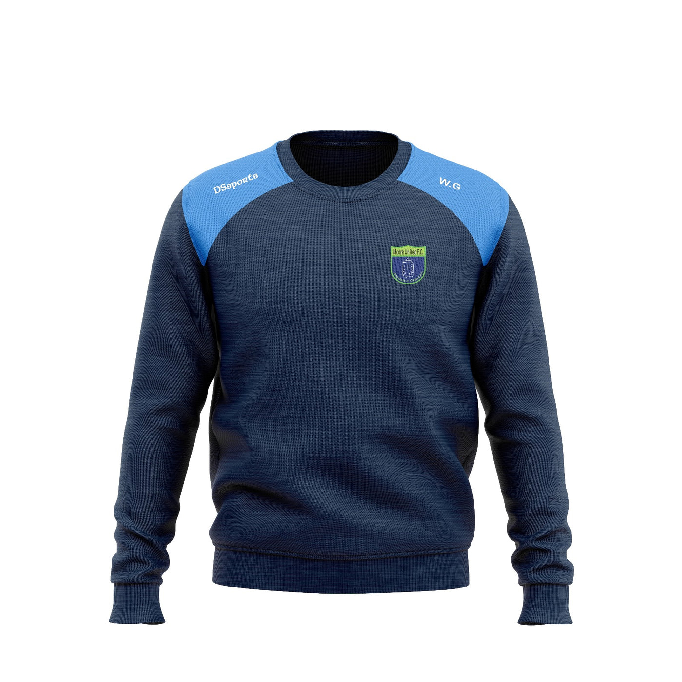 Moore United - sky blue Crewneck