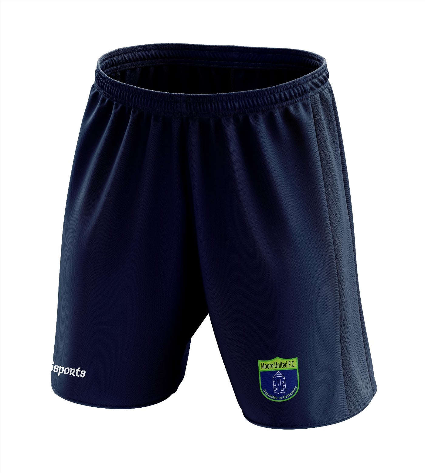 Moore United-Soccer Shorts-Navy