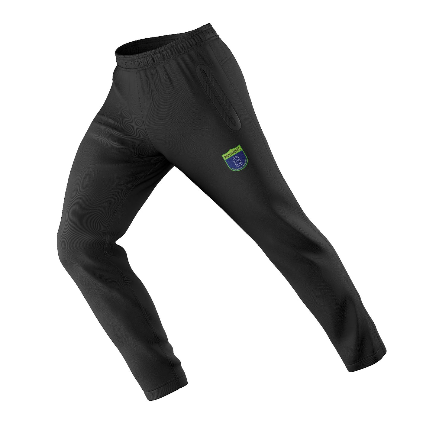 Moore United -Black Skinny Bottoms