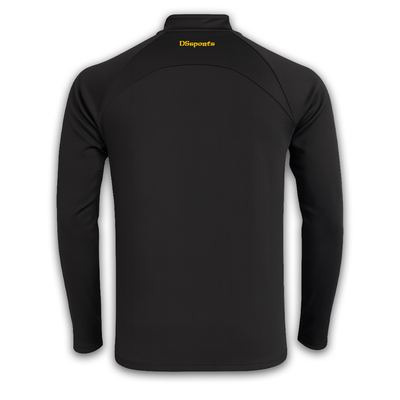 Pivot Half Zip - Black & Amber