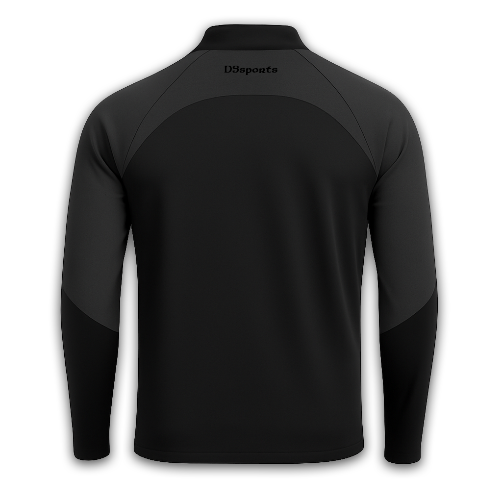 Pivot Half Zip - Black & Charcoal