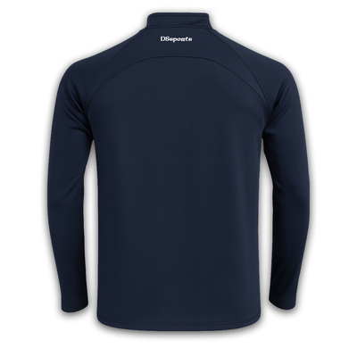 Pivot Halfzip - Navy & White