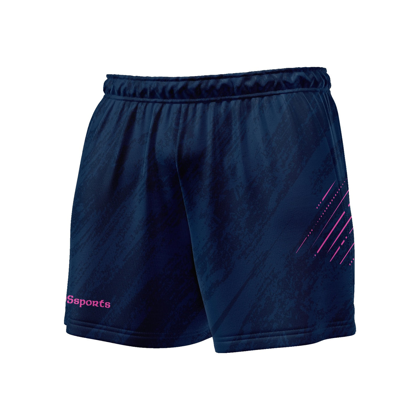 Surge Shorts - Navy/ Pink