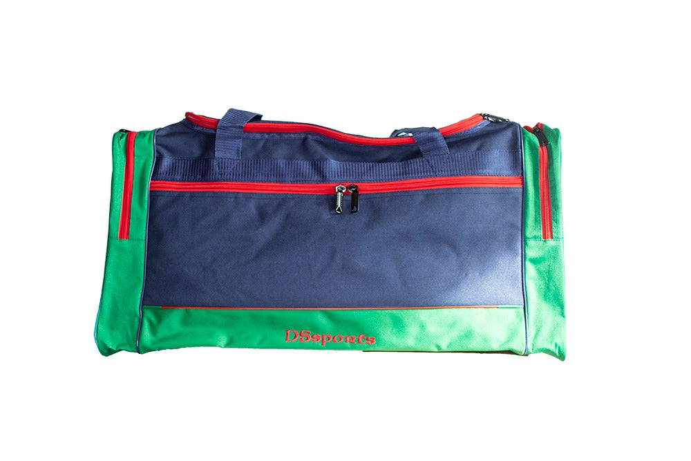 Abbey Gearbag - Navy / Green / Red