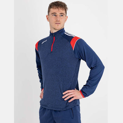 Challenger Performance Half Zip - Navy / Red / White