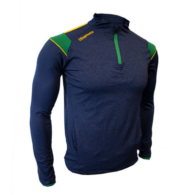 Challenger Performance Half Zip - Navy / Green / Amber