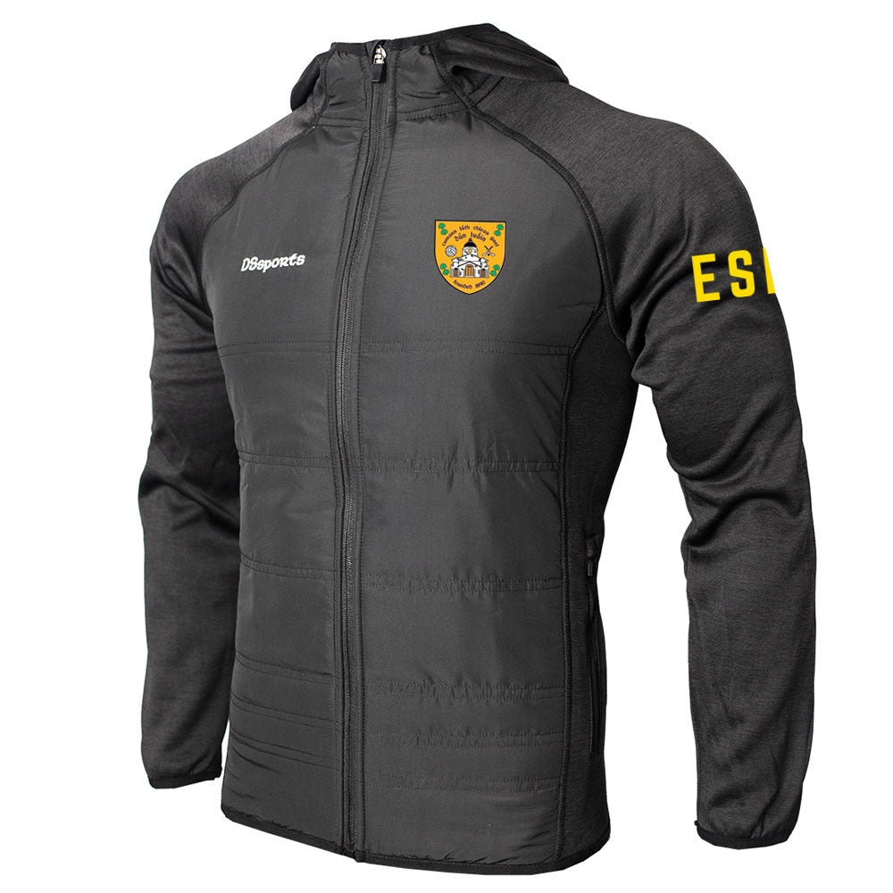 Dunlavin GAA - Core Hybrid Black Jacket