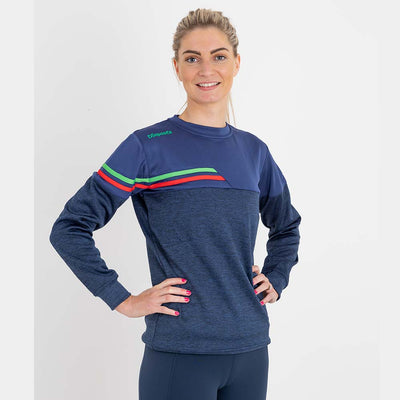 Fortis Crew Neck - Navy / Green / Red