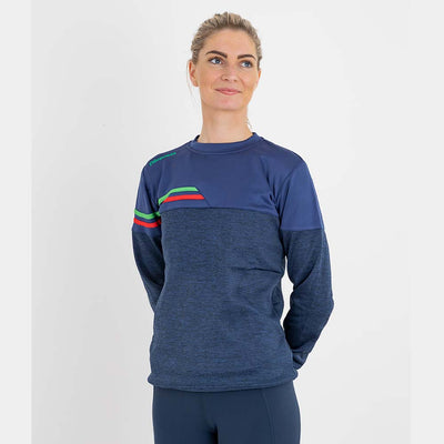 Fortis Crew Neck - Navy / Green / Red